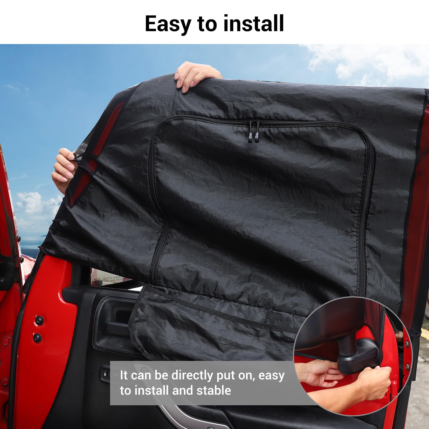 Amazon | Hoolcar フロントウィンドウサンシェード 通気性メッシュ 