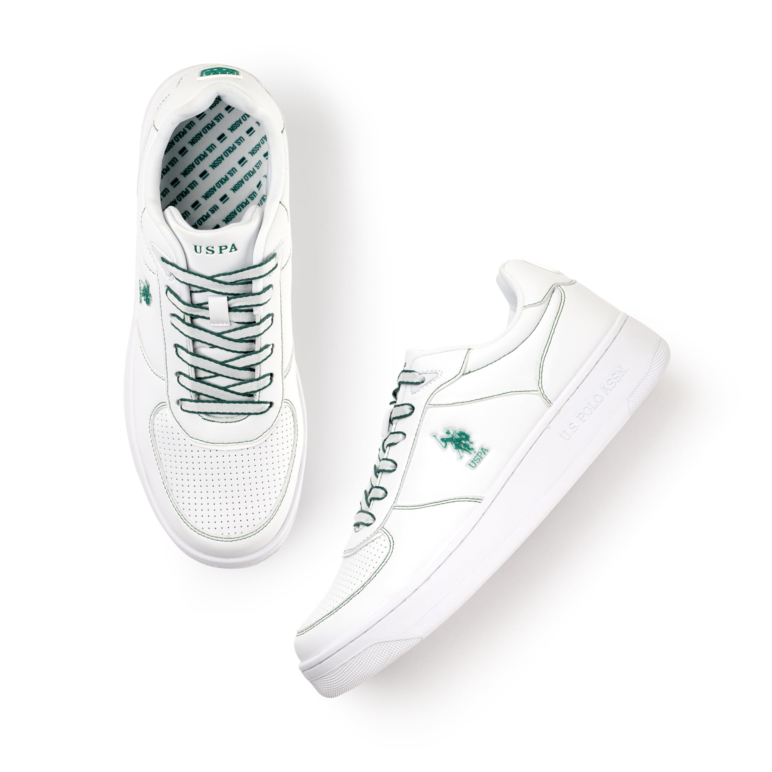 U.S. POLO ASSN. Mens Kodiak White Sneaker - 7 UK (2FD23404W01) (B0CJ9R31LS) Amazon Price History, Amazon Price Tracker