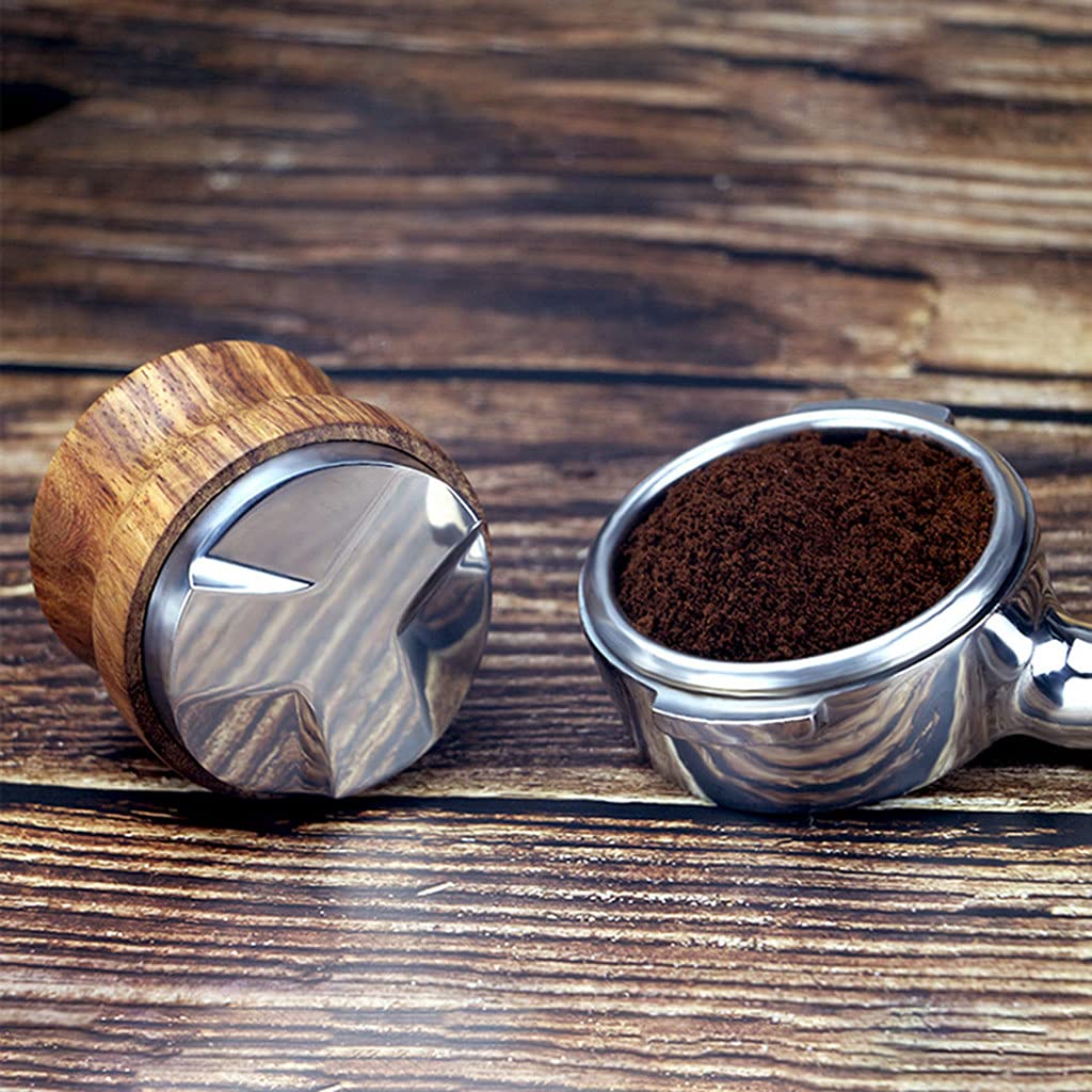 Stal nierdzewna i drewno profesjonalne ubijaki do kawy espresso