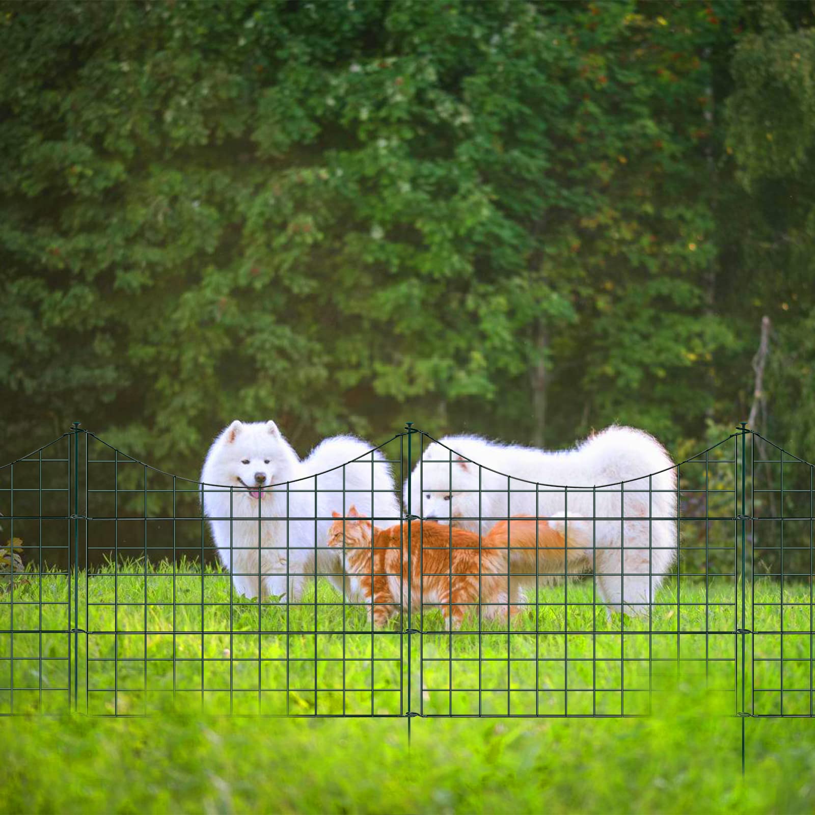 Cubre Vallas Jardin Juego De 22 Piezas Para Estanque, Valla De Jardín,  Estanque, Valla De Jardin Estanque Valla De Jardin Verde Carrera De  Cachorros Recinto Exterior Arco Superior 87239570 Valla Jardin Exterior, image size:1600x1600