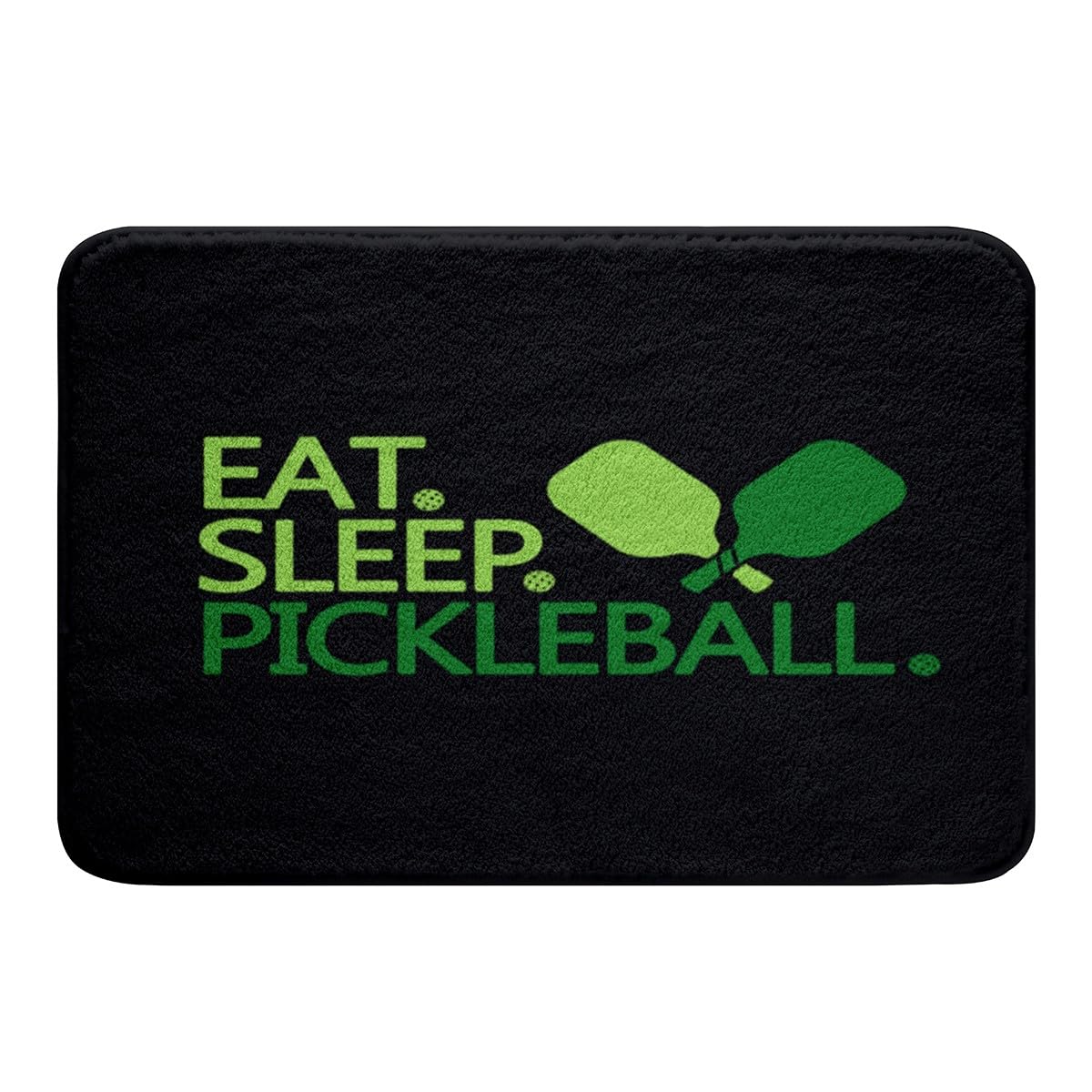 Bath Mat Pickle Ball 40X60Cm Floor Mat Stylish Print Rug For Indoor Kitchen Pets