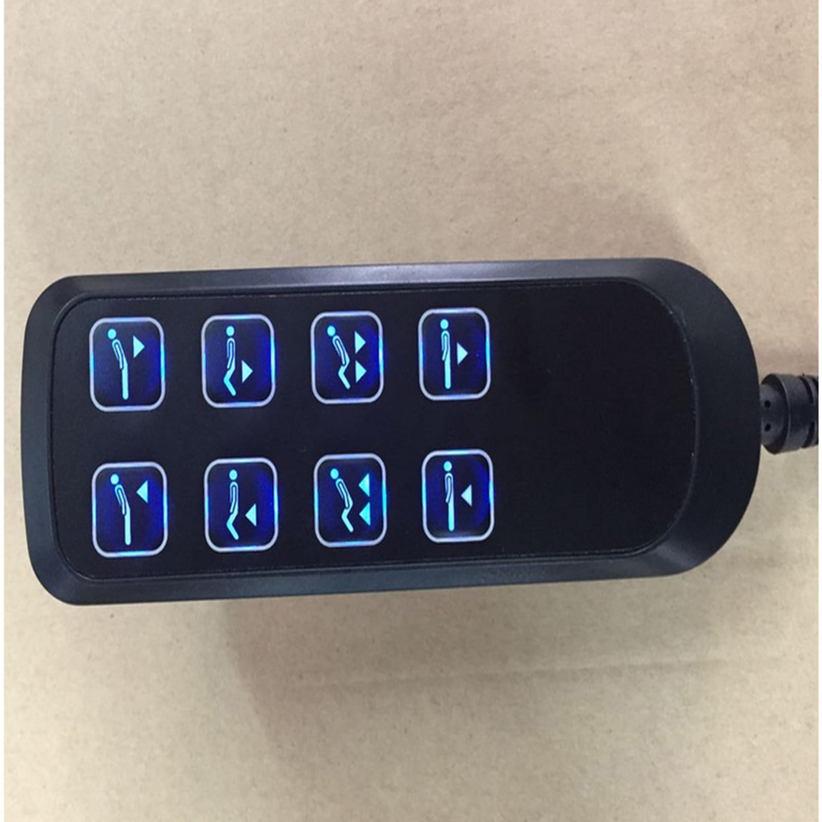 Controlador de cama elevadora de 8 pines, repuesto eléctrico, mesa de operaciones, manual de usuario, botón de control remoto, placa elevadora, mando a distancia, barra de presión eléctrica