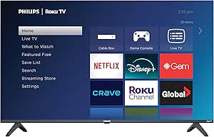 Téléviseur Philips 43 po Roku TV