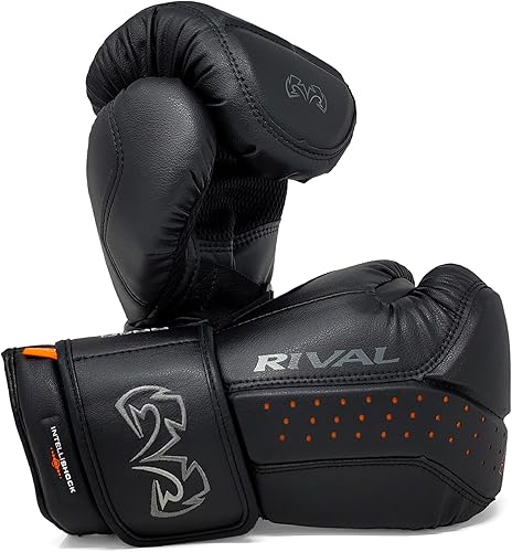 Miniatura 6 de RIVAL Boxing RB10 Intelli-Shock - Guantes para bolsa, cierre de gancho y bucle, ajuste ergonómico, 1.25 pulgadas de espuma de celda cerrada para uso