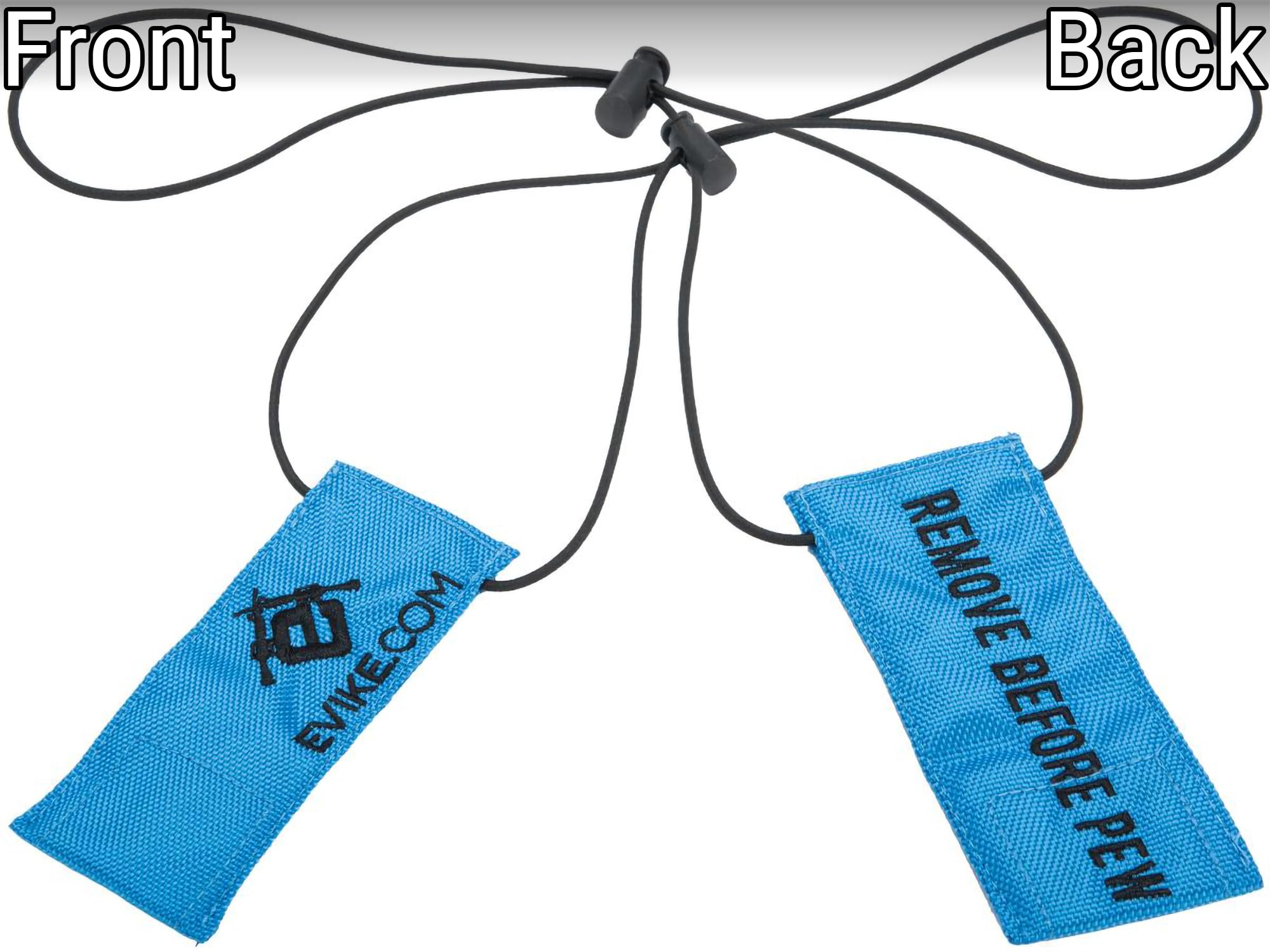 Evike Airsoft - Tactical Airsoft Cover w/Bungee Cord (Model: Regular/RBP/Blue)