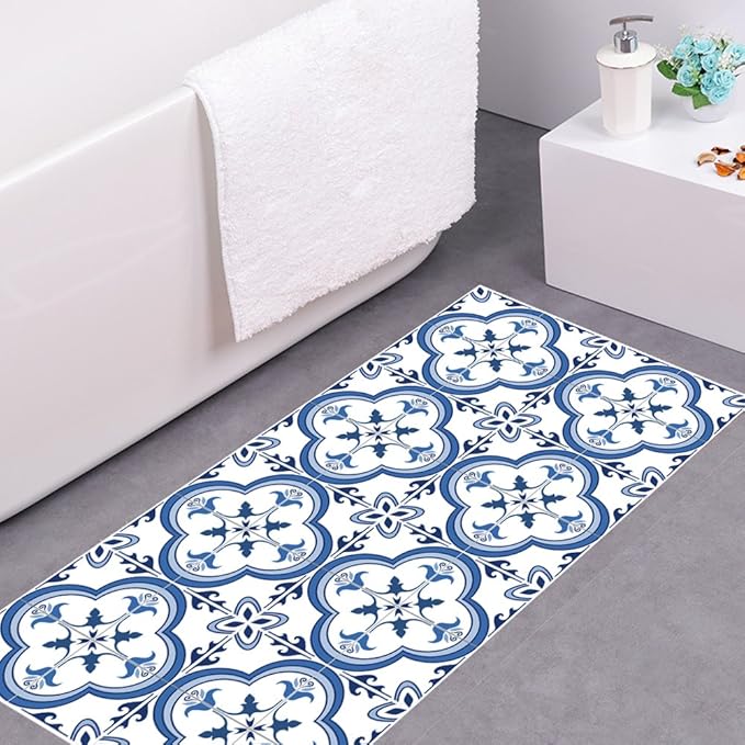 Vinyl Floor Wall Tiles Floor Stickers Waterproof Non Slip Kitchen Bathroom Self Adhesive Pvc Wall Stickers Home Decor Portuguese Tile Color 60x120cm Amazon De Home Kitchen Vinyl Floor Wall Tiles Floor Stickers Waterproof Non Slip Kitchen Bathroom Self Adhesive Pvc Wall Stickers Home Decor Portuguese Tile Color 60x120cm Amazon De Home Kitchen