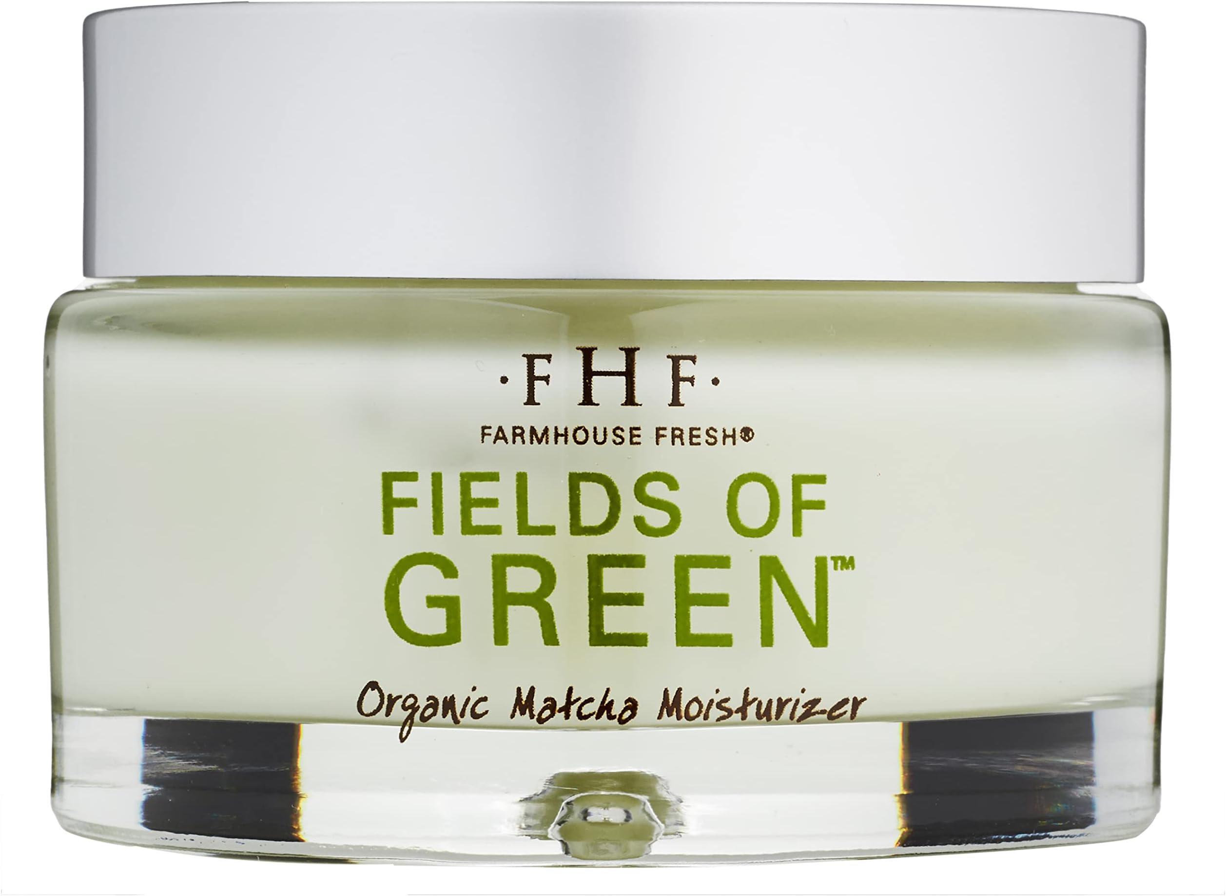 Moisturizer, Daily Face Cream. Deep Hydration, Fields of Green Organic Matcha Ultra-Soothing Moisturizer