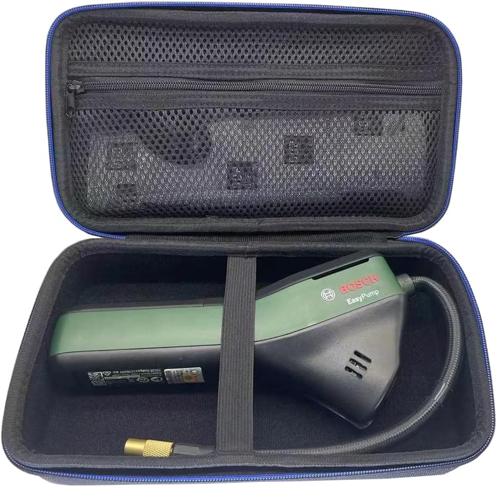 GUBEE Hard Travel Case Protective Storage Bag for Bosch Electric Bicycle Pump/Air Pump/Mini Compressor/EasyPump Portable Case Storage Case for EasyPump
