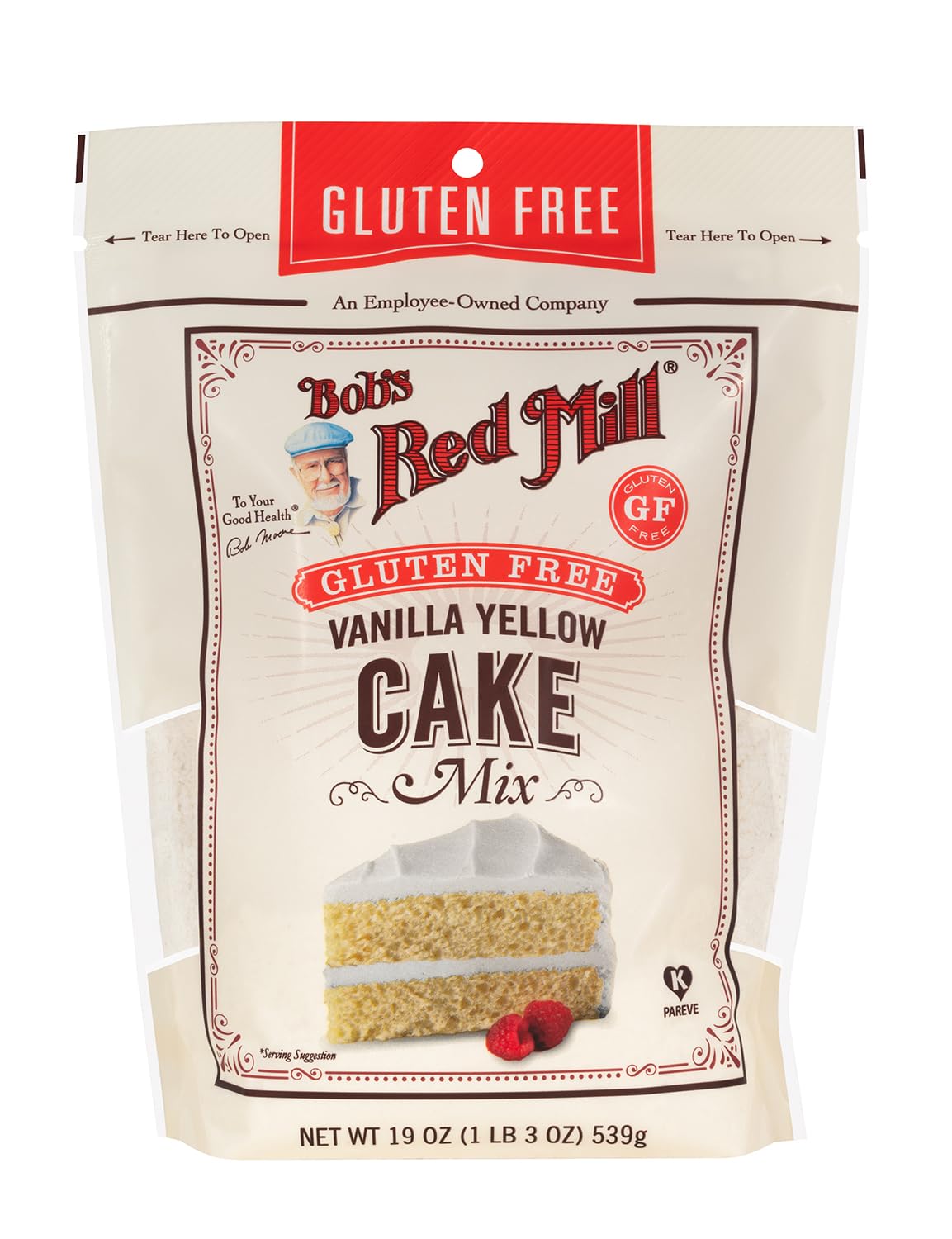 Bob's Red MillGluten Free Vanilla Cake Mix, 19 Oz