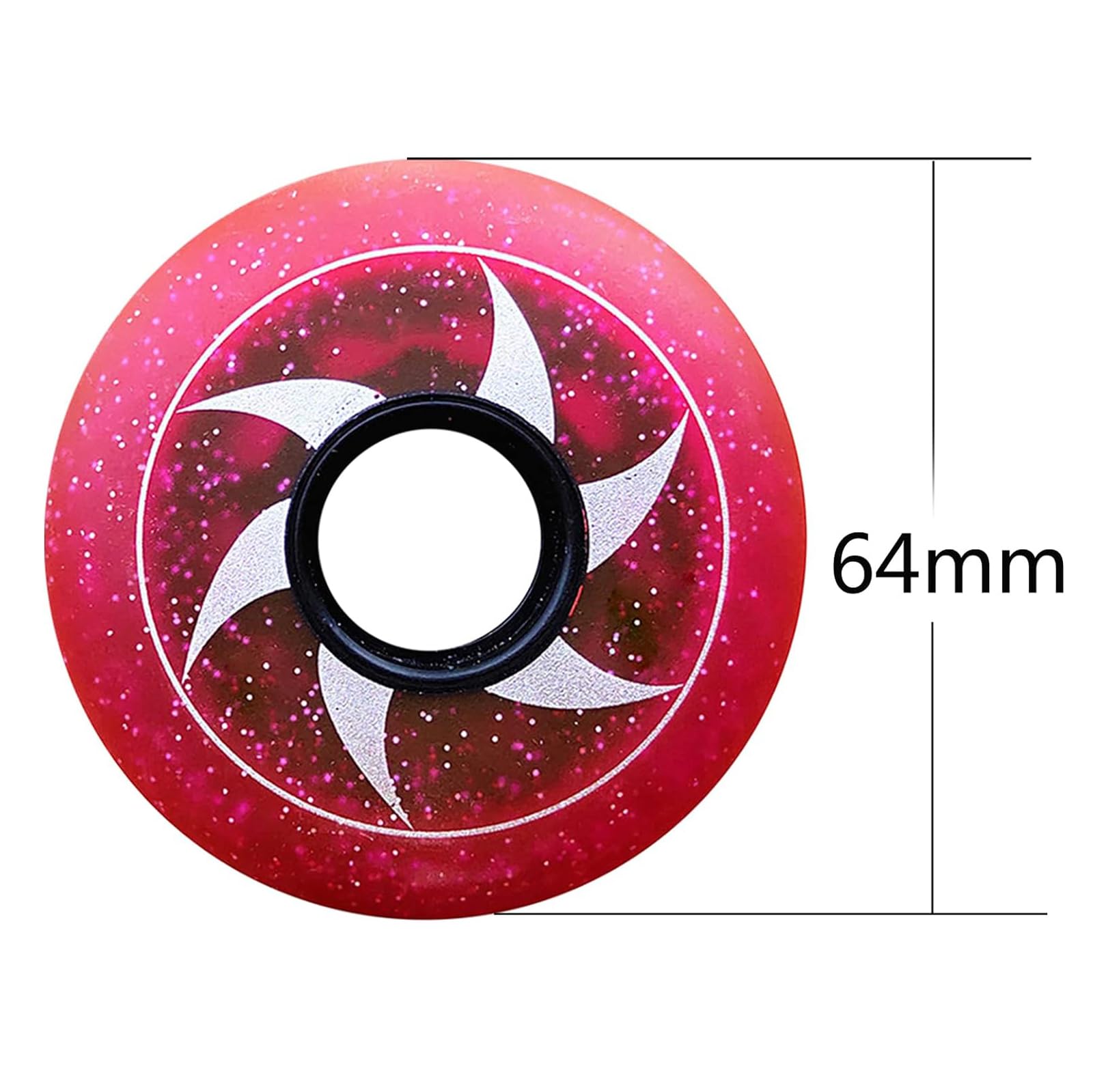 Remplacement des Roues Patins, Remplacement des Roues Patins à Roues alignées, lot 8 64 mm/68 mm/70 mm, Patins 85A, Roues Patins à Roues alignées Vitesse, Roues Remplacement Patins à Roues alignées