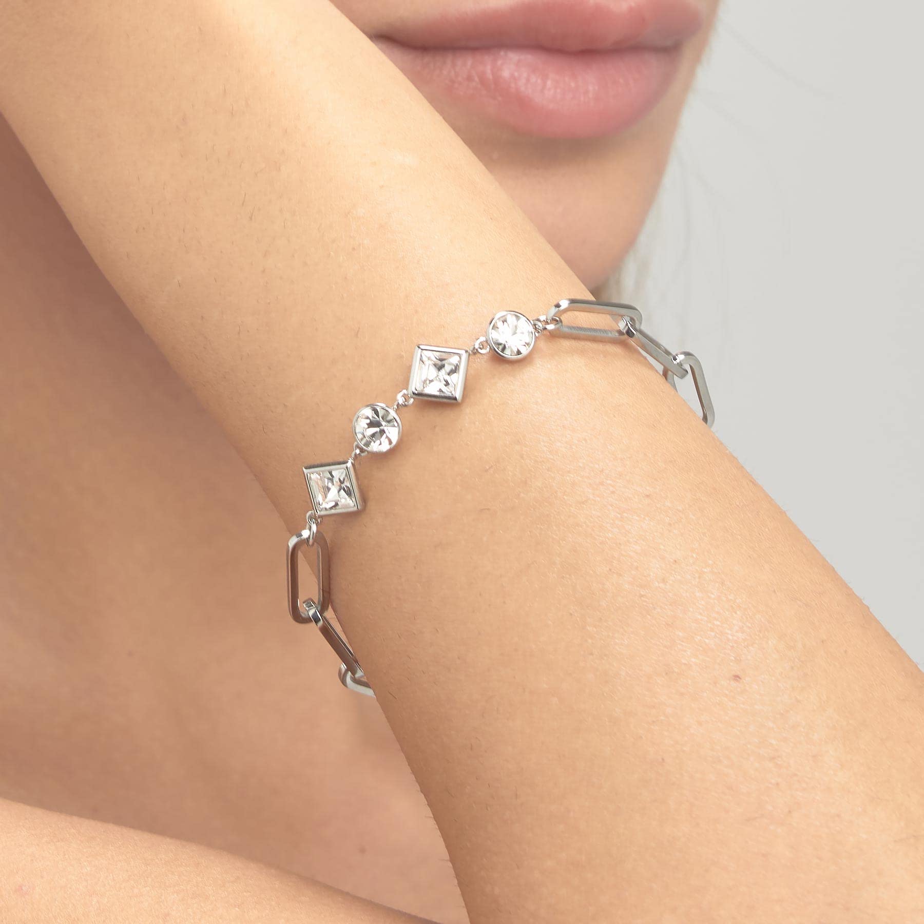 Brosway Bracciale Donna in Acciaio e Cristalli | Collezione Emphasis - BEH13
