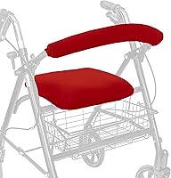 Vista 7 de Top Glides Fundas universales para asiento y respaldo de andador con ruedas (azul)