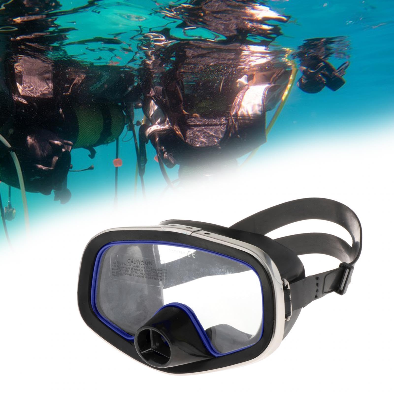 Schwimmbrille, Tauchermaske, Leichte, Bequeme Sommer Strand Schwimmbrille, Strapazierfähige, Tragbare Schnorchel Und Tauchermaske
