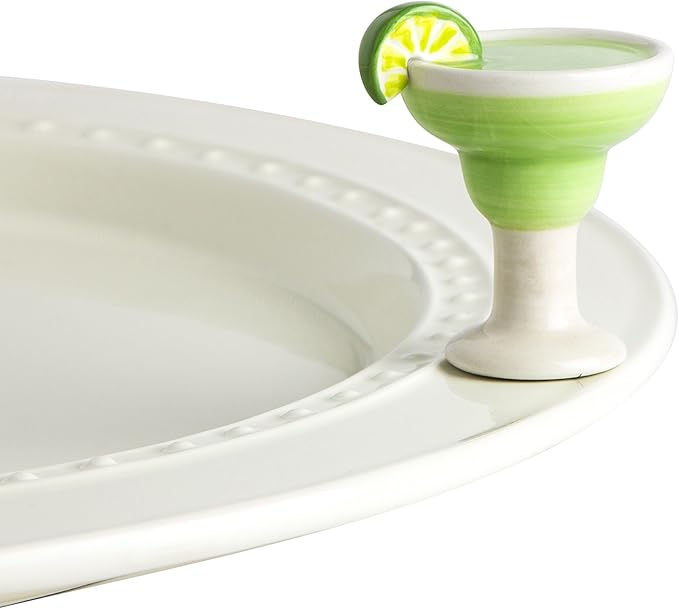 Nora Fleming Hand-Painted Mini: Lime and Salt, Please (Margarita) A130