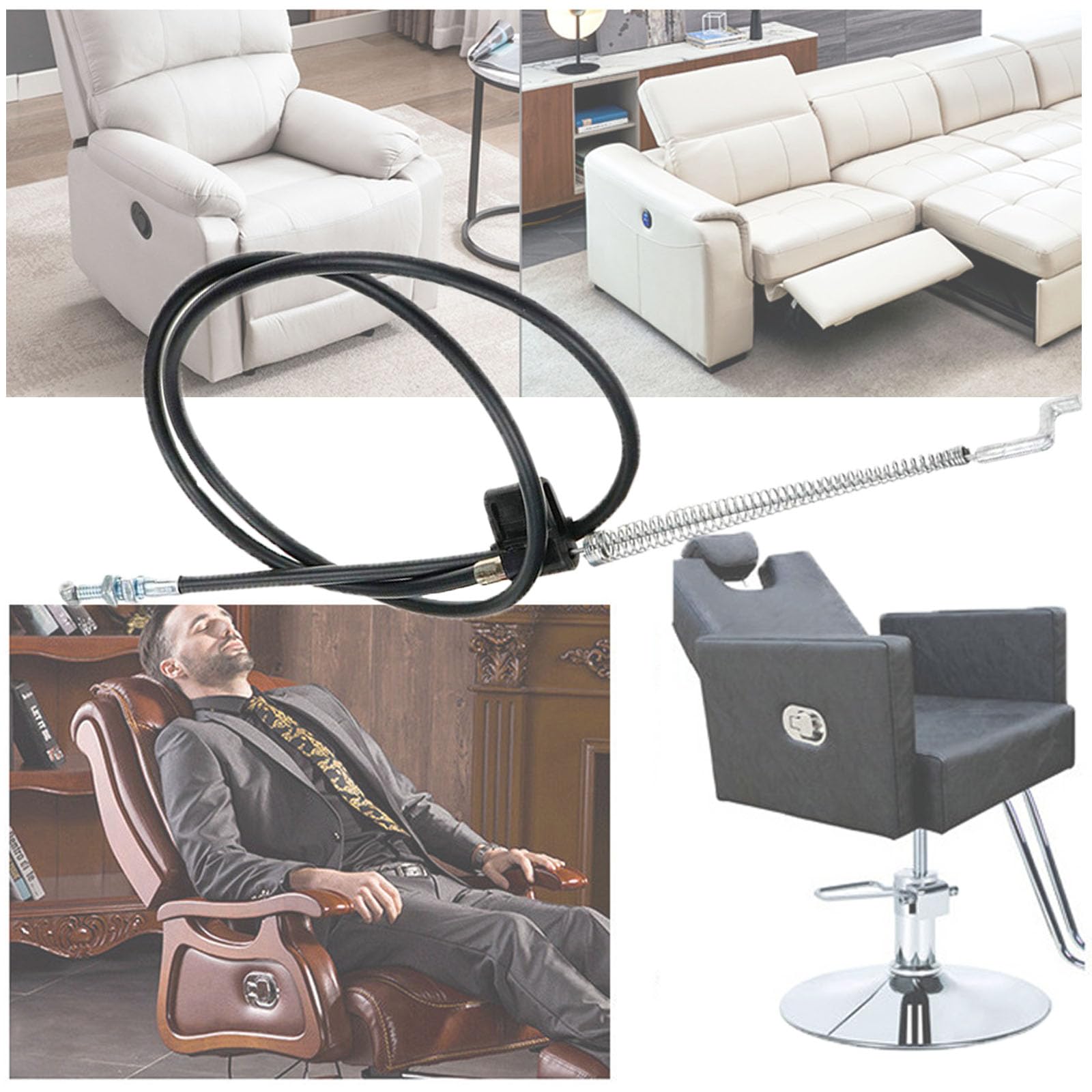 1 Poignée De Rechange Durable Pour Fauteuil Inclinable Et Canapé