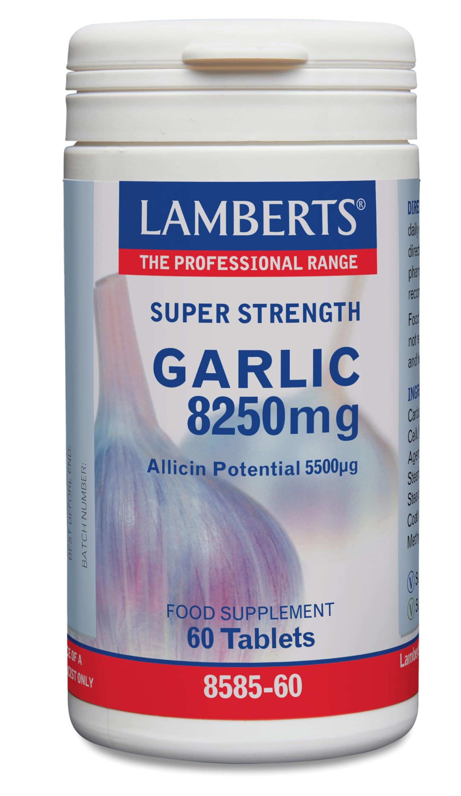 Lamberts Ajo 8250mg - 60 Tabletas