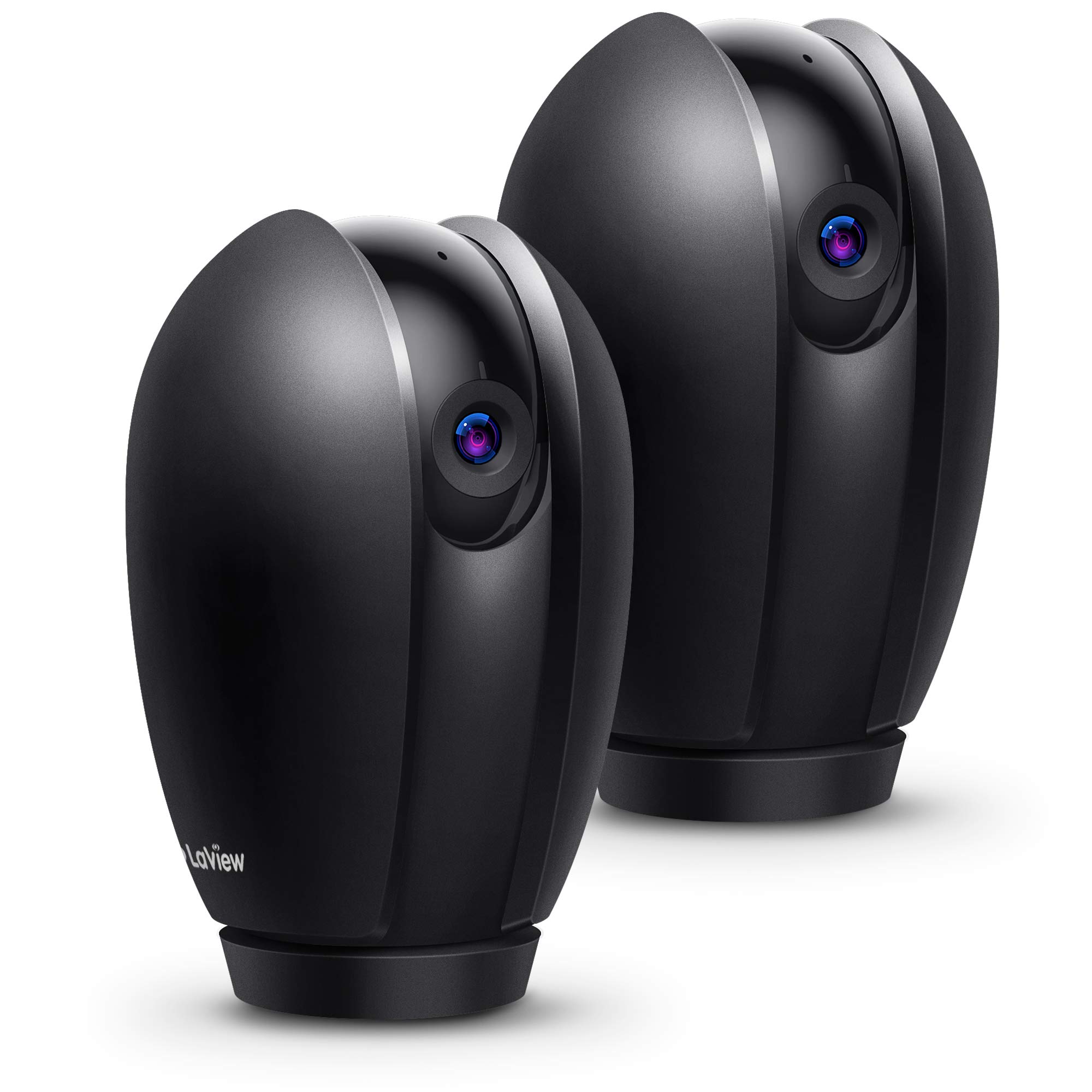 LaView Security Cameras for Home + 2X 32GB SD Cards, PT Home Security Camera with Motion Detection, Two-Way Audio, Night V...
