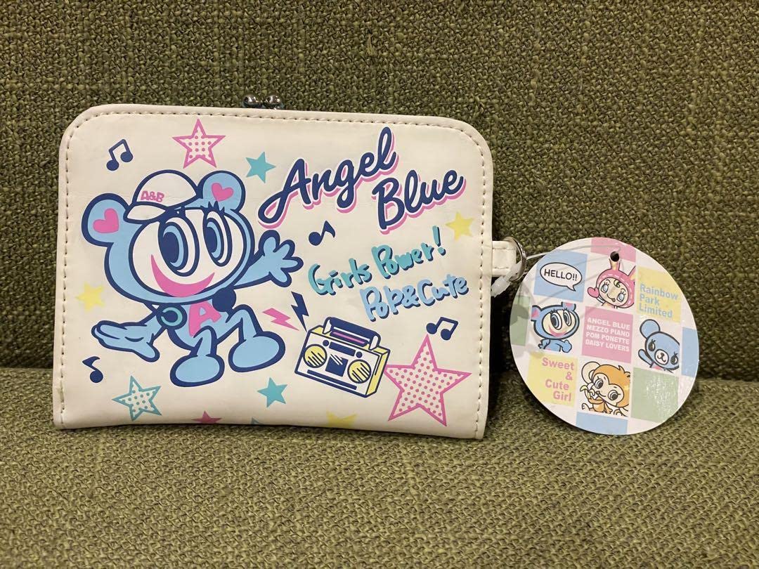 Amazon.co.jp: Angel Blue ワレット 二つ折財布 エンジェルブルー 