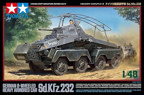 Miniatura 2 de Tamiya Modelos Alemanes 8 Ruedas Sd.Kfz 232 Modelo Kit