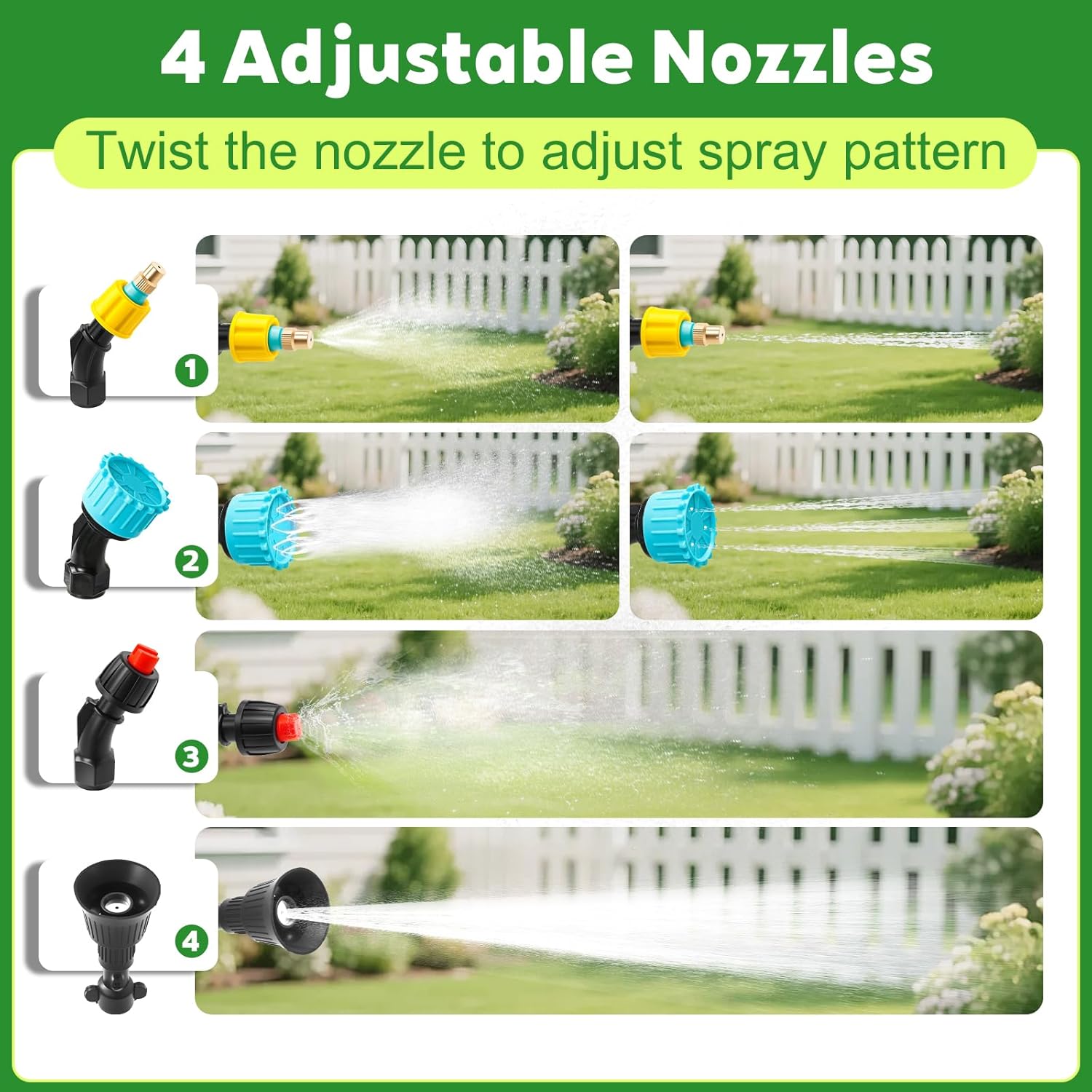 Electric High Reach Plant Waterer - Type C Wireless Hanging Plant Waterer, Battery Powered Sprayer Wand with Stainless Steel Telescopic (25.6"-34"), Indoor Watering Devices