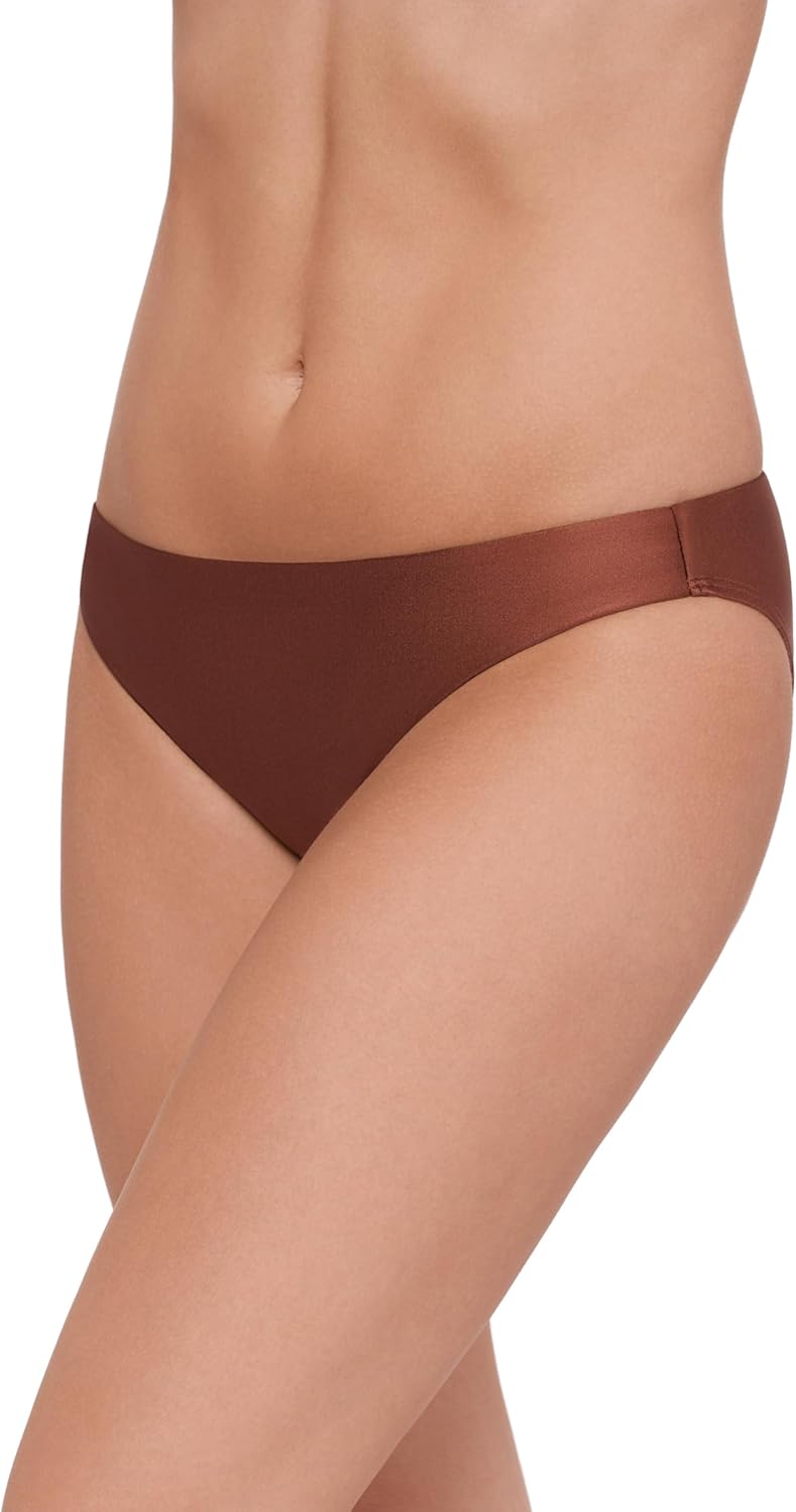 Steve Madden Women's Basic Full Coverage Hipster Swim Bottom