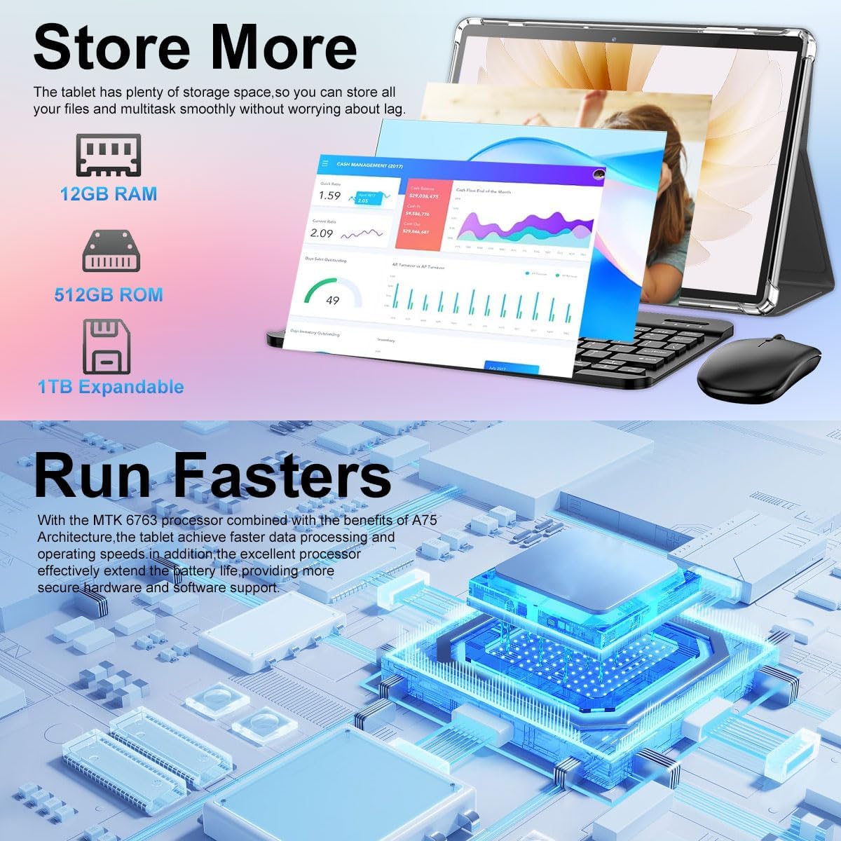 Crelander tablet features overview