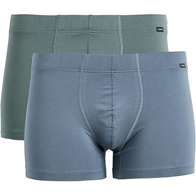 Hanro Cotton Essentials 2 Pack Boxer Brief W/Covered Waistband