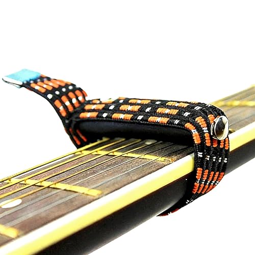 Acoustic Guitar Capo, Elastic Rolling Guitar Capo, Performance Accessory, Quick