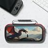 Funda Compatible con Nintendo Switch, Estampado de Dragón Rojo Mágico K, Estuche de Viaje para Switch Lite/Oled, Protector para Accesorios y Juegos 7