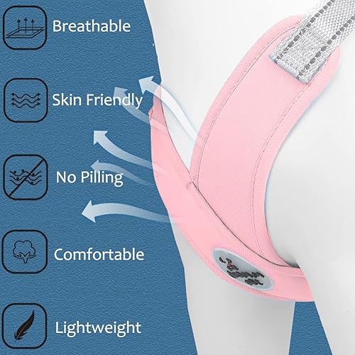 Miniatura 10 de FEimaX Arnés para perro con marco en X para mascota, sin tirones, juego de correa, ajustable reflectante, sin estrangulamiento, para cachorros con