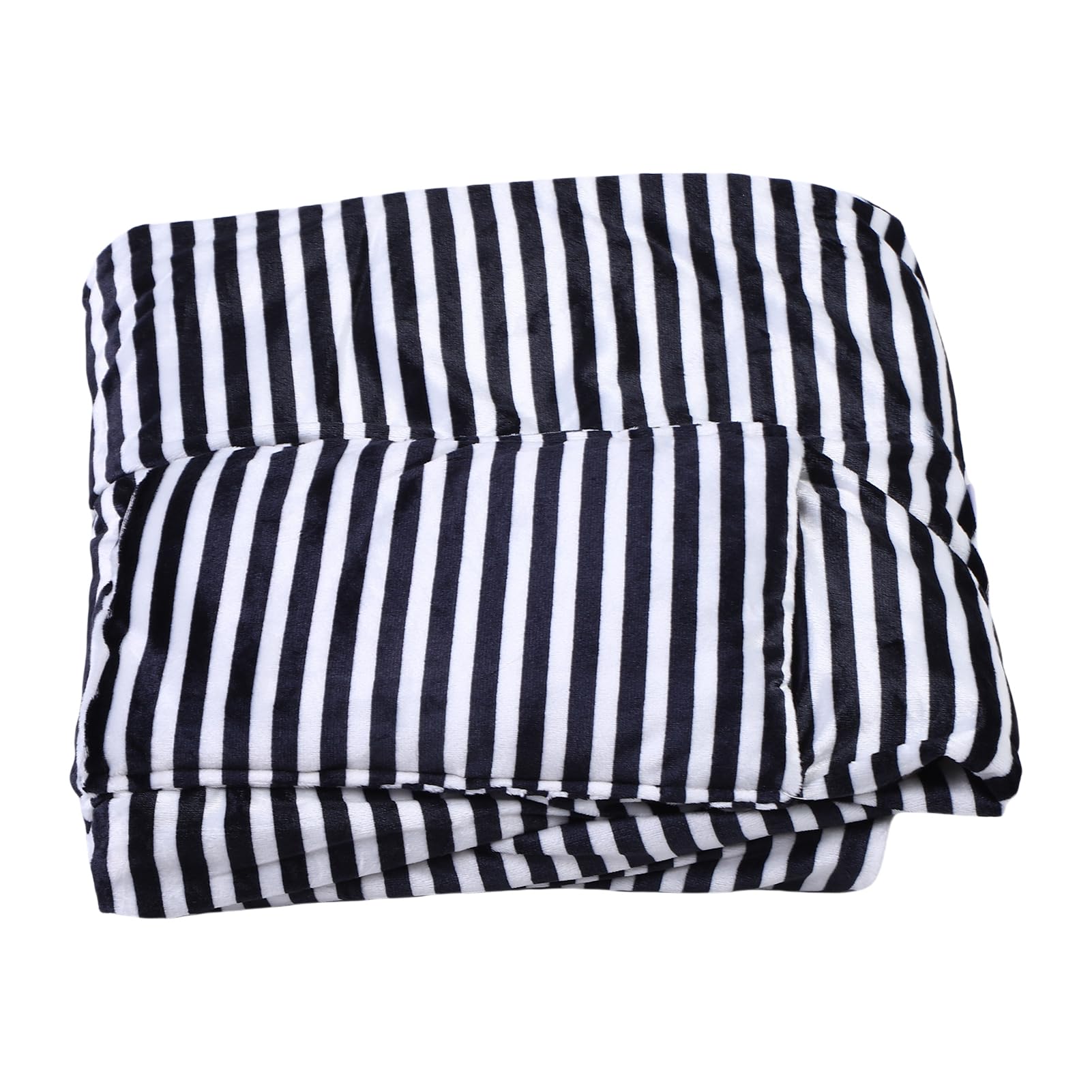 Coperta Elettrica, Morbida Coperta Riscaldata Tramite USB con 3 Livelli di Calore e Timer, Accogliente per la Casa e i Viaggi (BLACK)