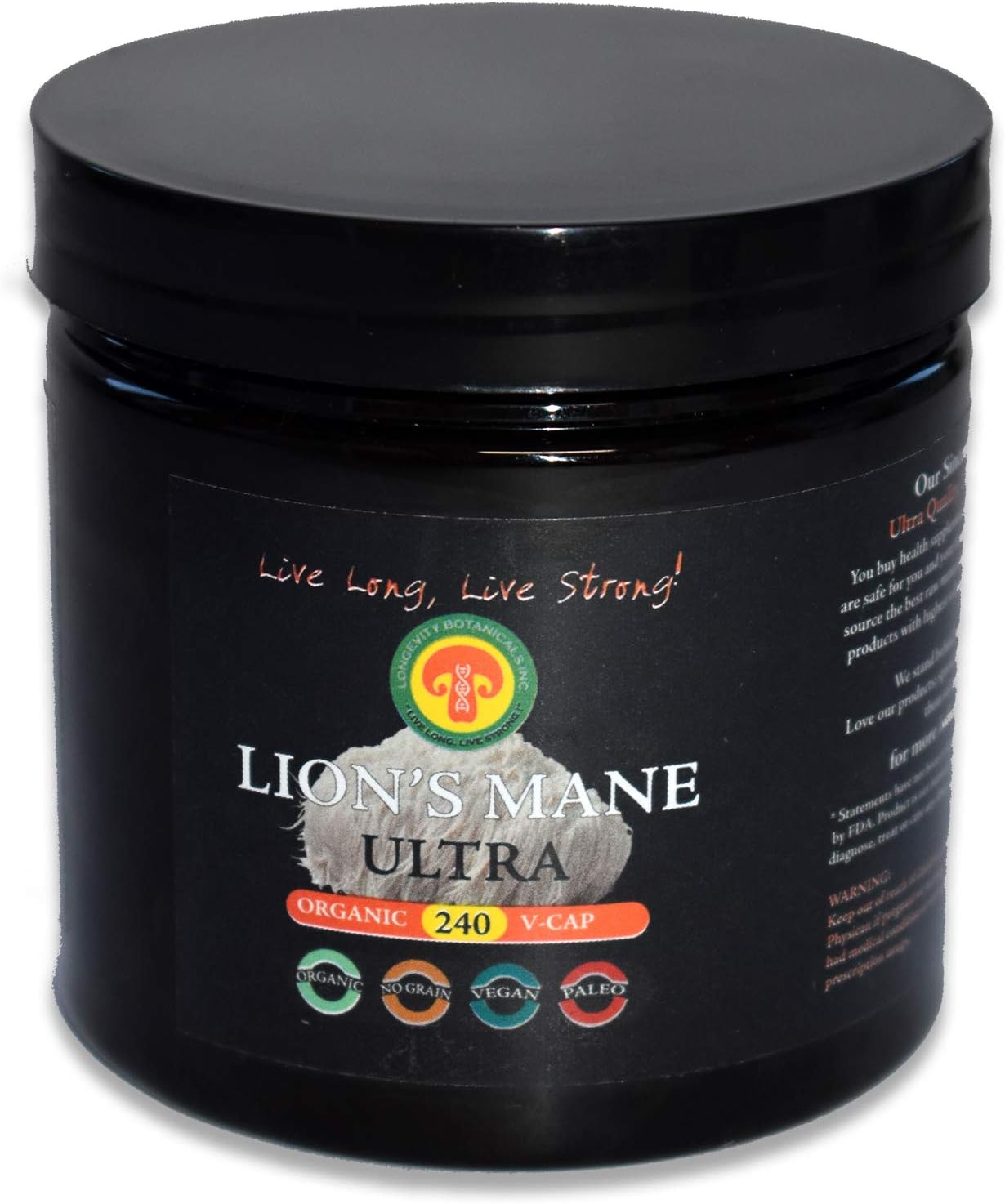 Longevity Botanicals - Chaga (Inonotus Obliquus) Mushroom Extract Individual Packets (, Packets)