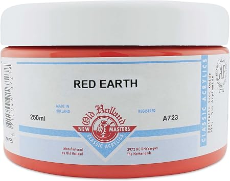 Old Holland New Masters Acrylic Paint - 250ml pot - Flesh Ochre