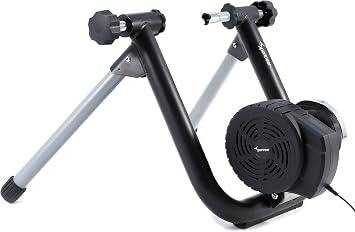 Sportneer Bike Trainer - Smart Stationary Bicycle Trainer Support Bluetooth & ANT+ Connection - Indoor Bike Trainer Stand for 26-29" & 700C Wheels