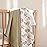 lulumoon Muslin Swaddle Blankets for Baby: Soft Cotton Newborn Receiving Blankets - Floral Print Nursery Gift Set for Baby Girls(Olive Flower)