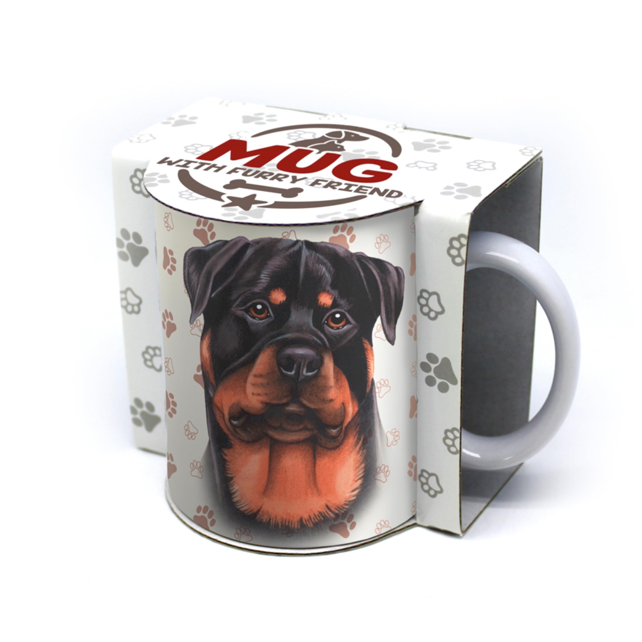 Tasse Rottweiler - Mug Café Chien Amoureux Des Animaux En Céramique