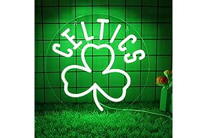 Show Your Celtics Spirit with the JFLLamp Basketball Neon Sign