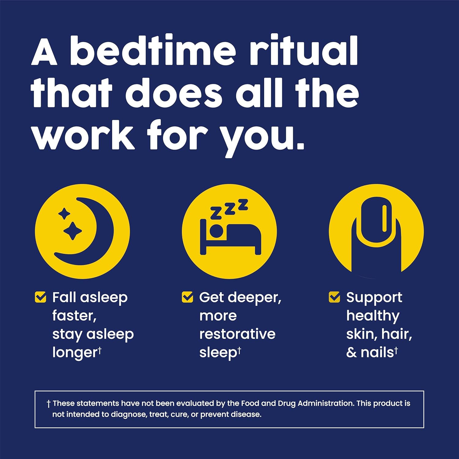 NativePath Collagen PM Lemon - Nighttime Collagen Drink with Melatonin, Magnesium, GABA & L-Theanine for Sleep Support - 10g Grass-Fed Collagen Peptides - 20 Servings - Image 7