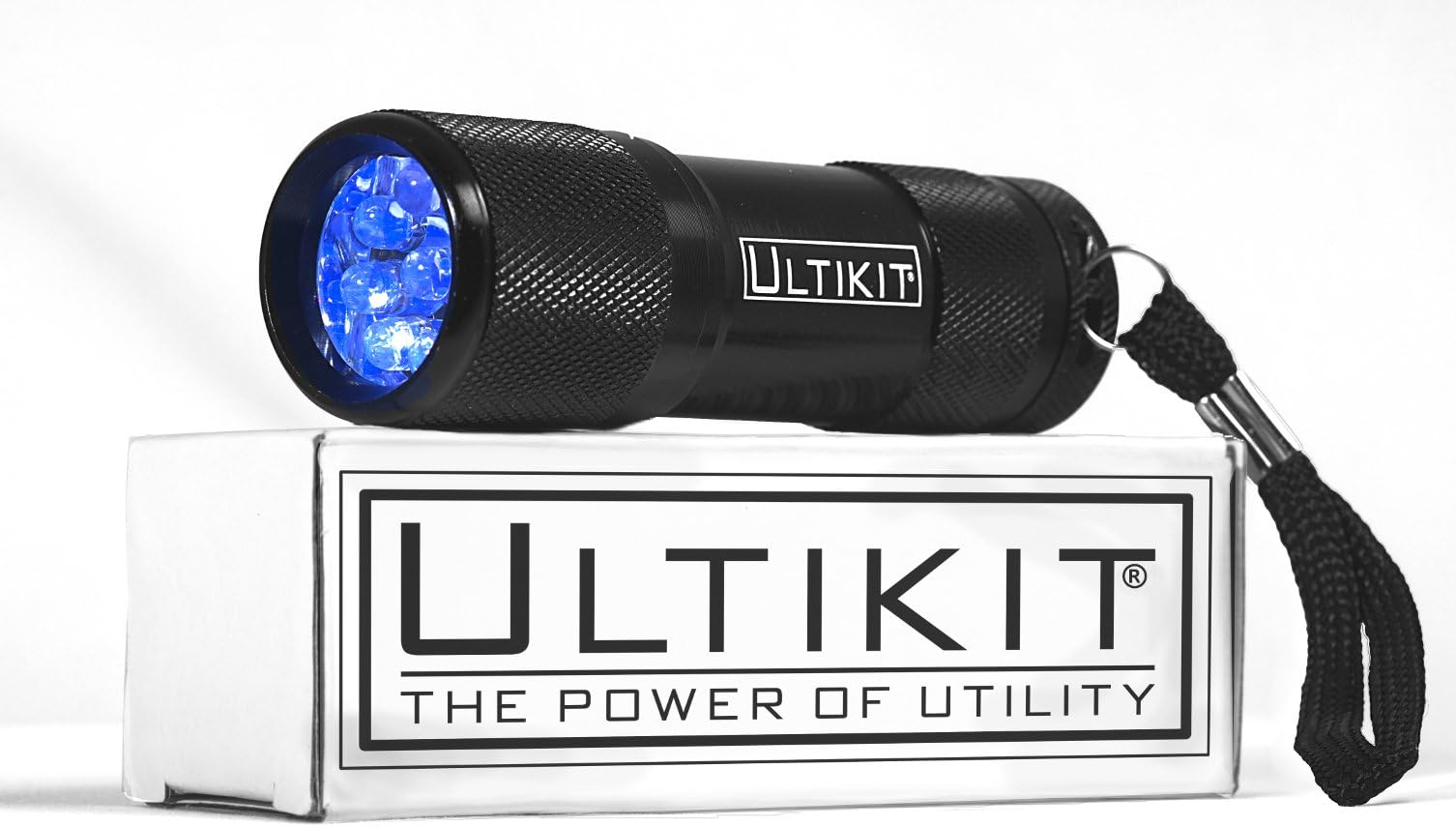 ULTIKITยฎ 9 LED - UV Ultraviolet Flashlight/Black Light Flashlight