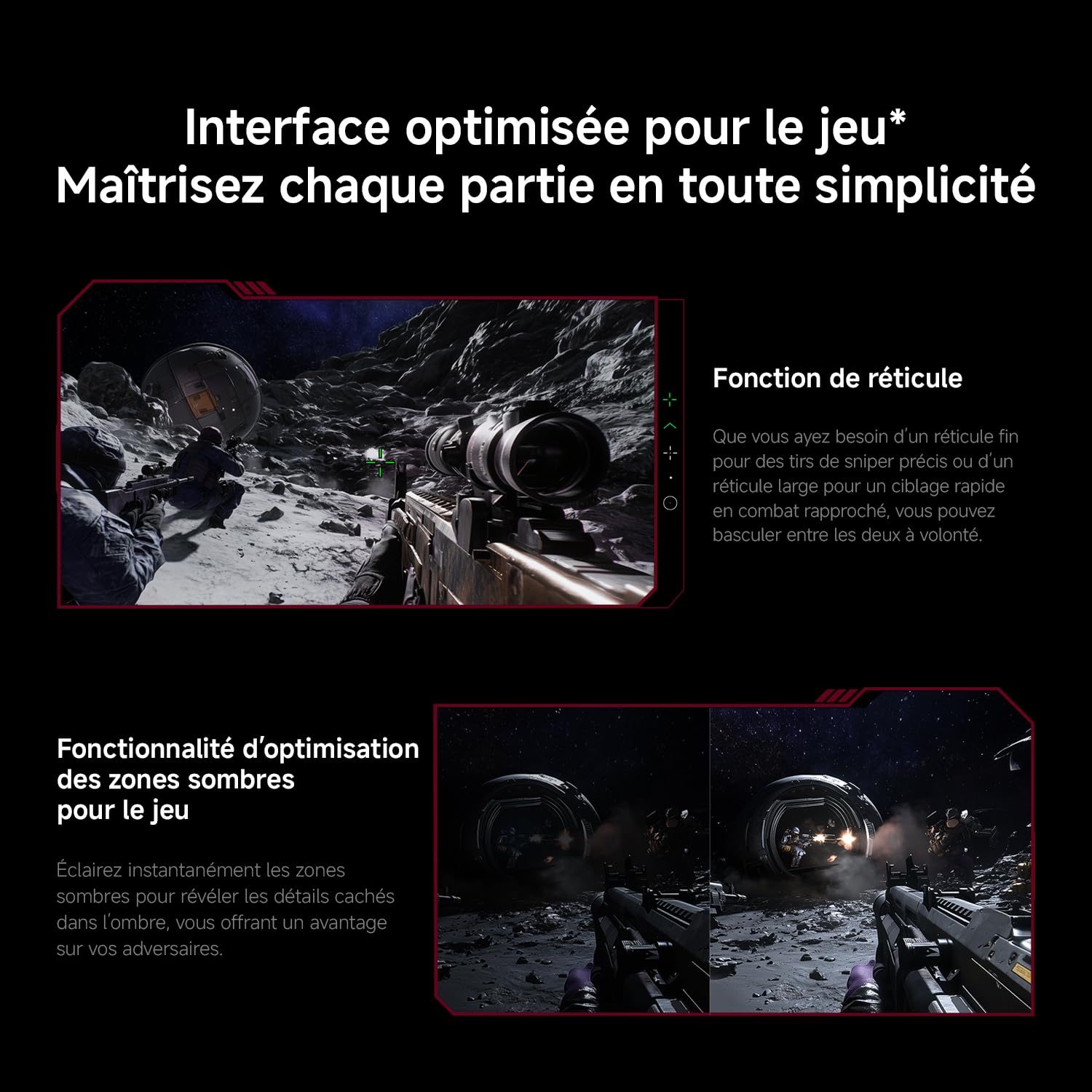 XIAOMI 2K Mini-LED Écran PC Gaming 27 Pouces,180Hz,1152 Zones, P27QDA-RGPGL