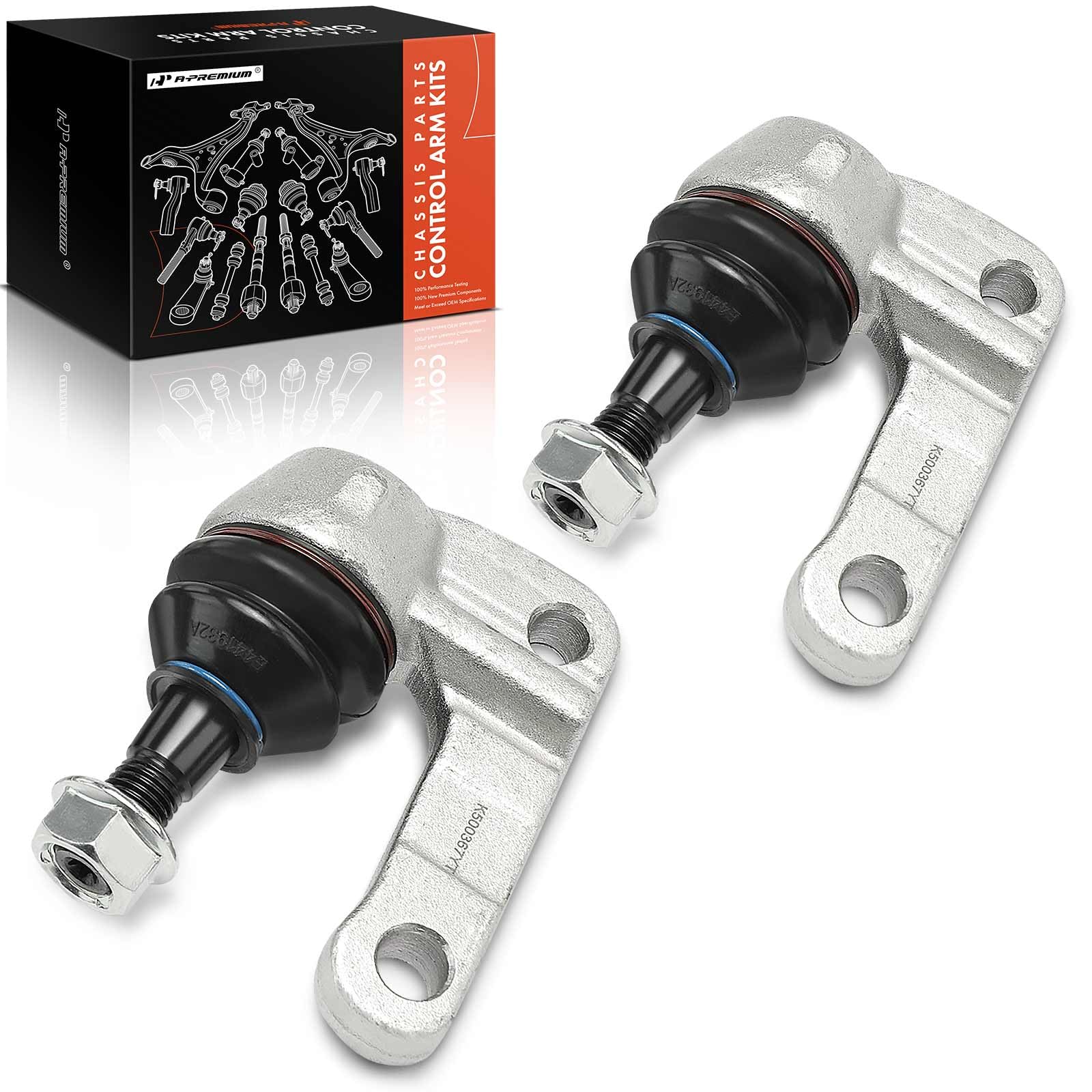 A-Premium 2 x Front Upper Ball Joint, Compatible with Buick, Cadillac & Saab - LaCrosse 2010-2019, Regal 2012-2017, XTS 2013-2019, Envision 2016-2020,