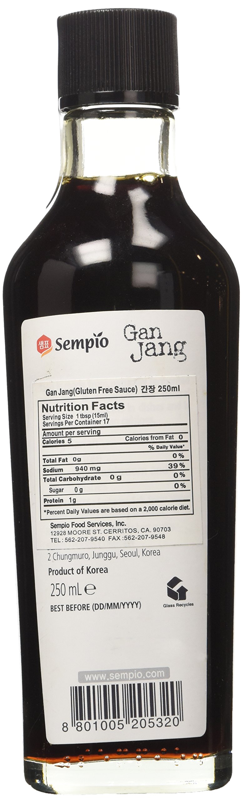 Sempio Ganjang, Gluten-Free Authentic Fermented Soy Sauce 8.5 ...