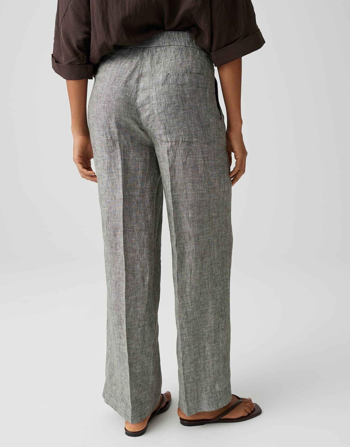 OPUS Damen City Pants | MAIKITI Light Relaxed City Pants aus reinem Leinen