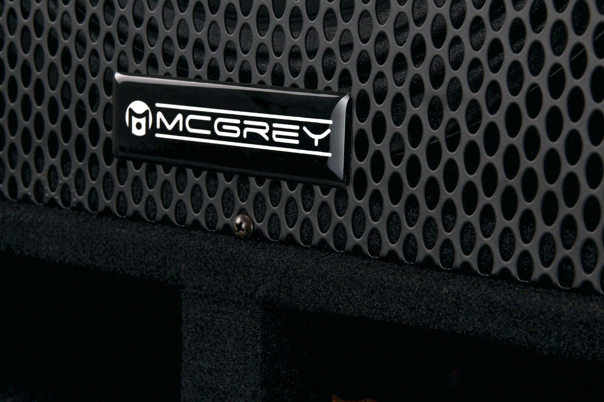 McGrey PAS-115 Subwoofer Passif 15" 1200 Watts, Haut-Parleur 15" (38 cm) | Puissance admissible: 300 Watts (RMS), 600 Watts (puissance musicale), 1200 Watts (crête), 2 évents bass-reflex, 5 kHz, 3 mm