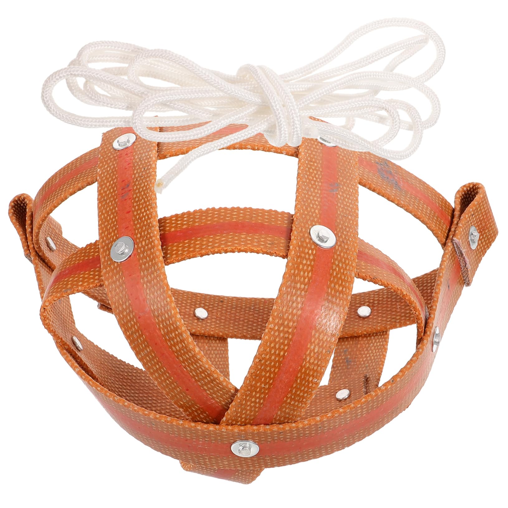 HOLIDYOYO Leather Horse Muzzle Farm Muzzle for Cattle Breathable Mask DIY Fit Accessory