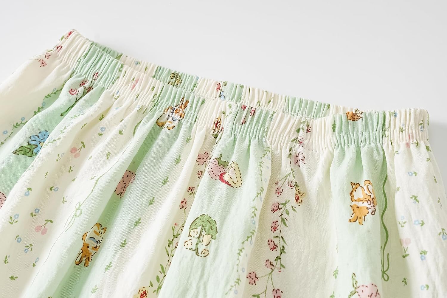 Vopmocld Girls Button Down Pajama Sets Soft Polyester Lapel Collar Long Sleeve Long Pants Sleepwear for Teen Cozy Nightwear - Image 6