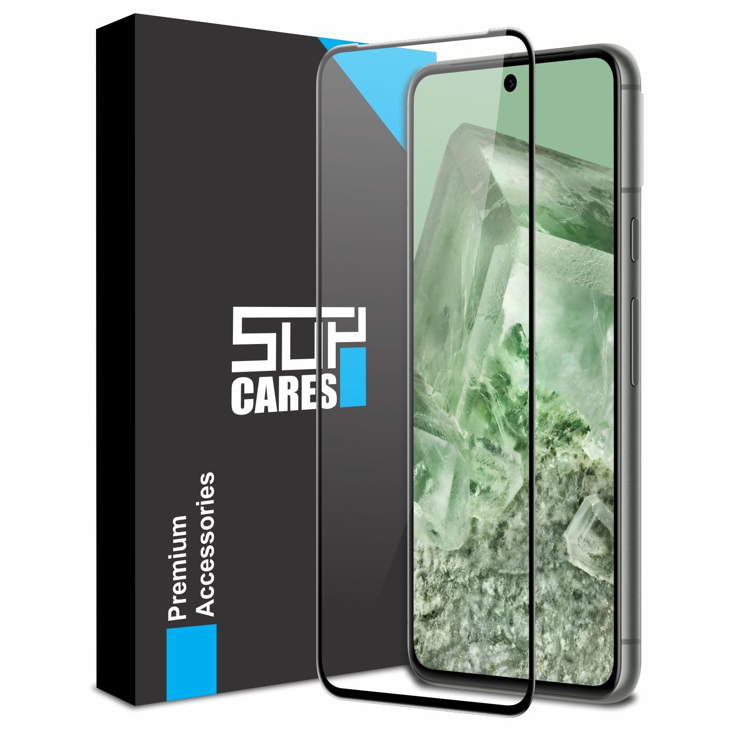 SupCares Edge To Edge Tempered Glass For Google Pixel 8 5G Smartphone (6.2 Inch) With Easy Self-Installation Kit | Black (B0CKFLMPTQ) Amazon Price History, Amazon Price Tracker