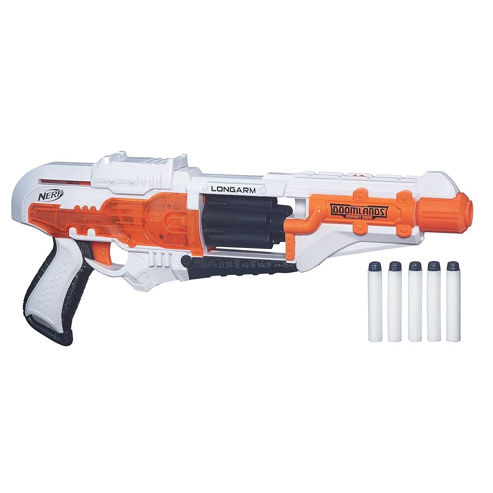 ナーフ　ドゥームランズ　Nerf Doomlands Impact Zone Nerf Doomlands Impact Zone Longarm : Amazon.in: Toys & Games