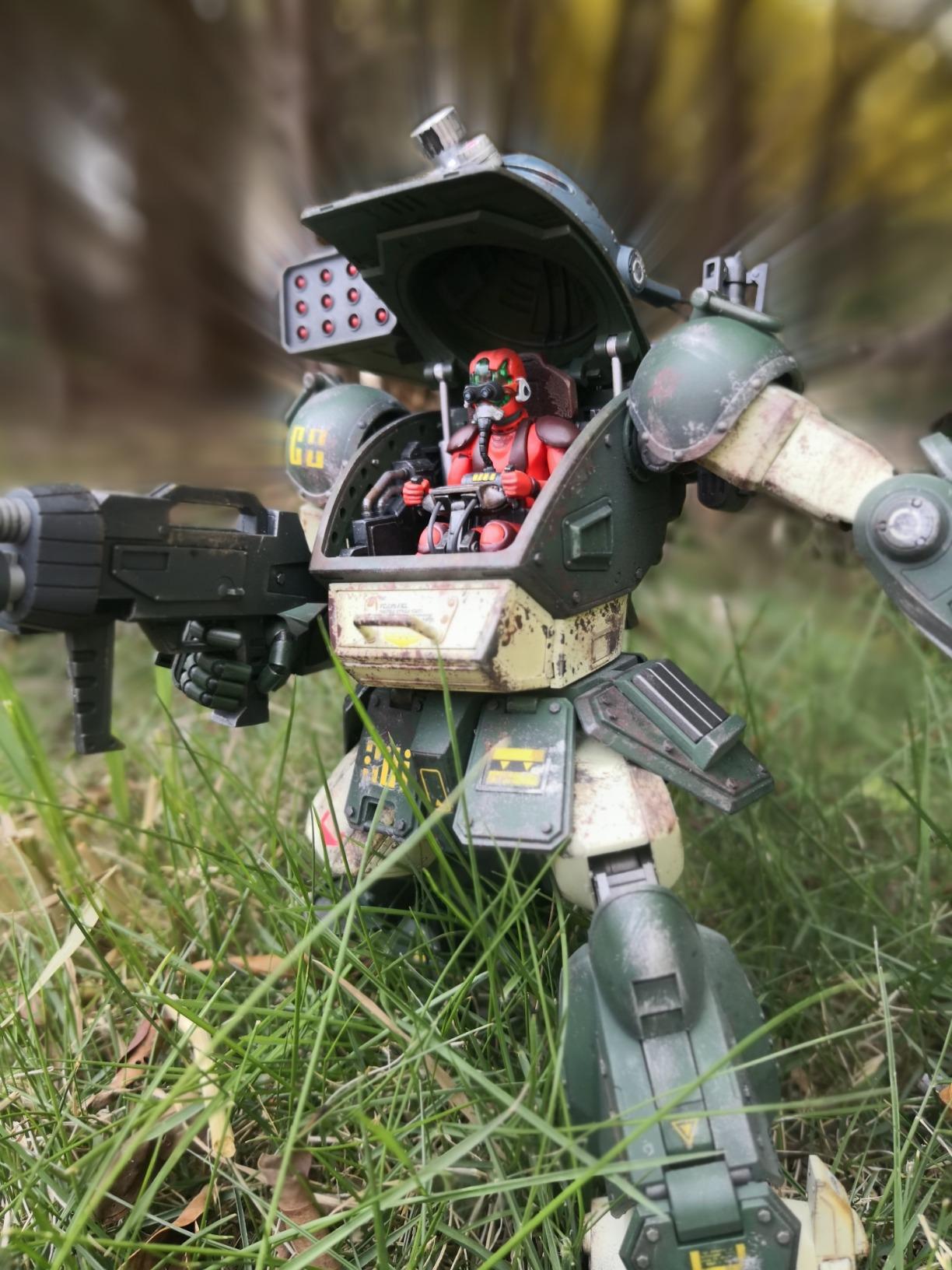 汚しが楽しい。