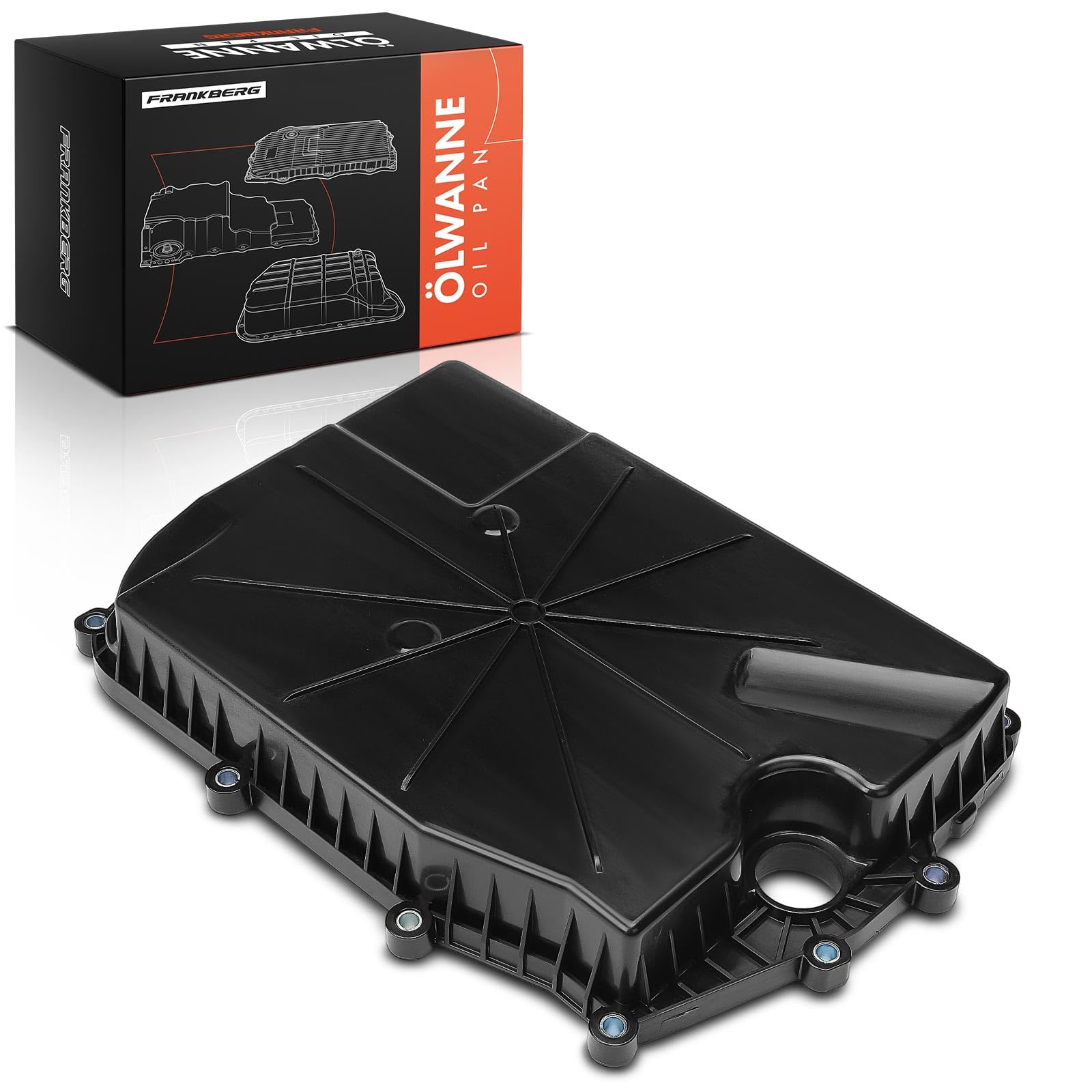 Frankberg Coppa dell'olio coppa dell'olio motore diesel 1700050 | Compatibile con: Galaxy CK, Transit Connect MPV, Torneo Focus III, S-Max WA6, Focus II Box/Estate, Bordo, K.u.g.a II Van